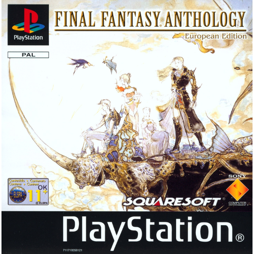 Final Fantasy IV box art for Playstation